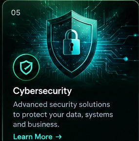 Cybersecurity concept illustration
